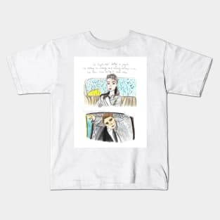 Breakfast at Tiffanys Holly Golightly Quotes Kids T-Shirt